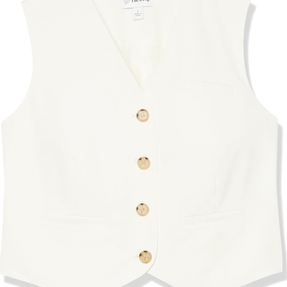 BWT Elegant Cream Vest